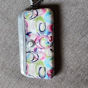 Coach wristlet